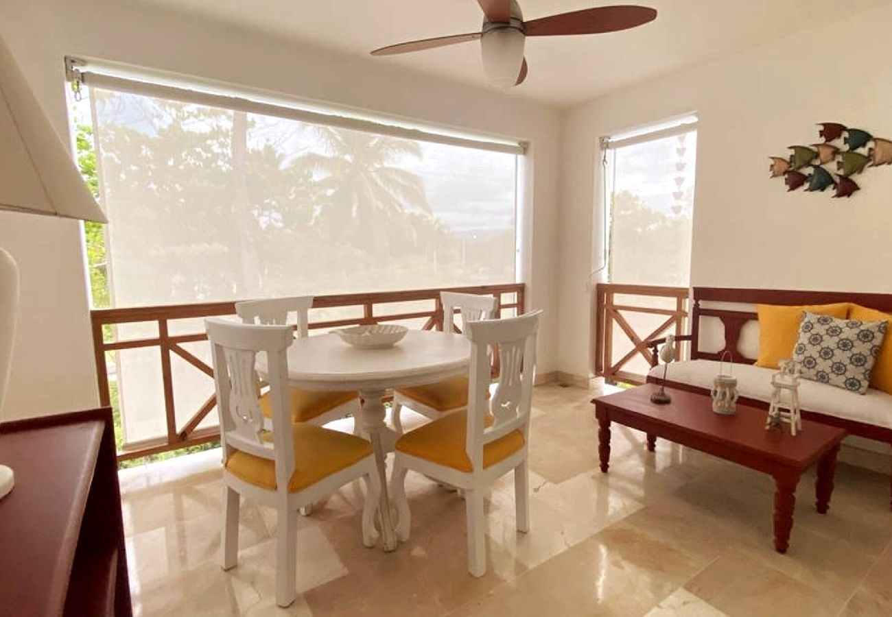 Departamento en Puerto Plata - Rivera Azul 2205 |Lux 2 Dormi|Vista Jardin 