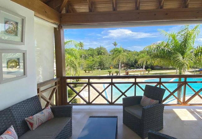 Departamento en Puerto Plata - Riviera Azul - Apto. 2 hab. - Vista a la Piscina 