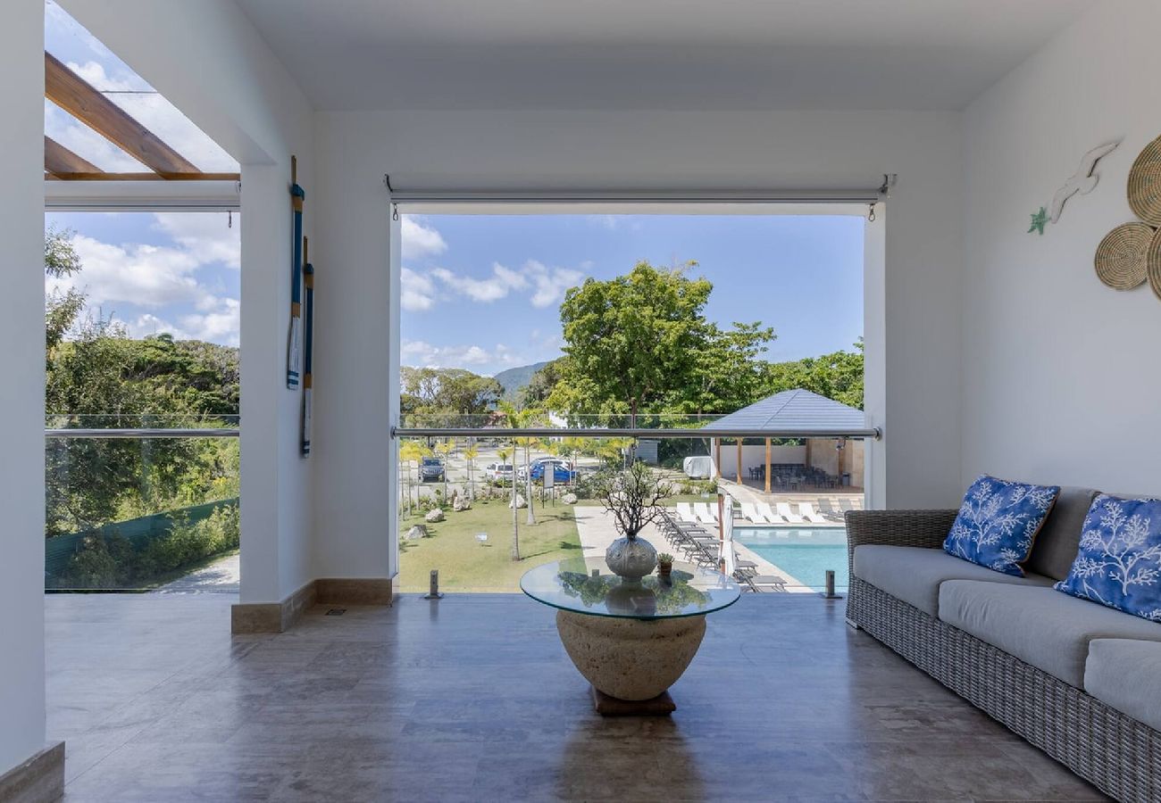 Departamento en Puerto Plata - Fortunity I - Apto. 2 Hab. - Vista a la Piscina 