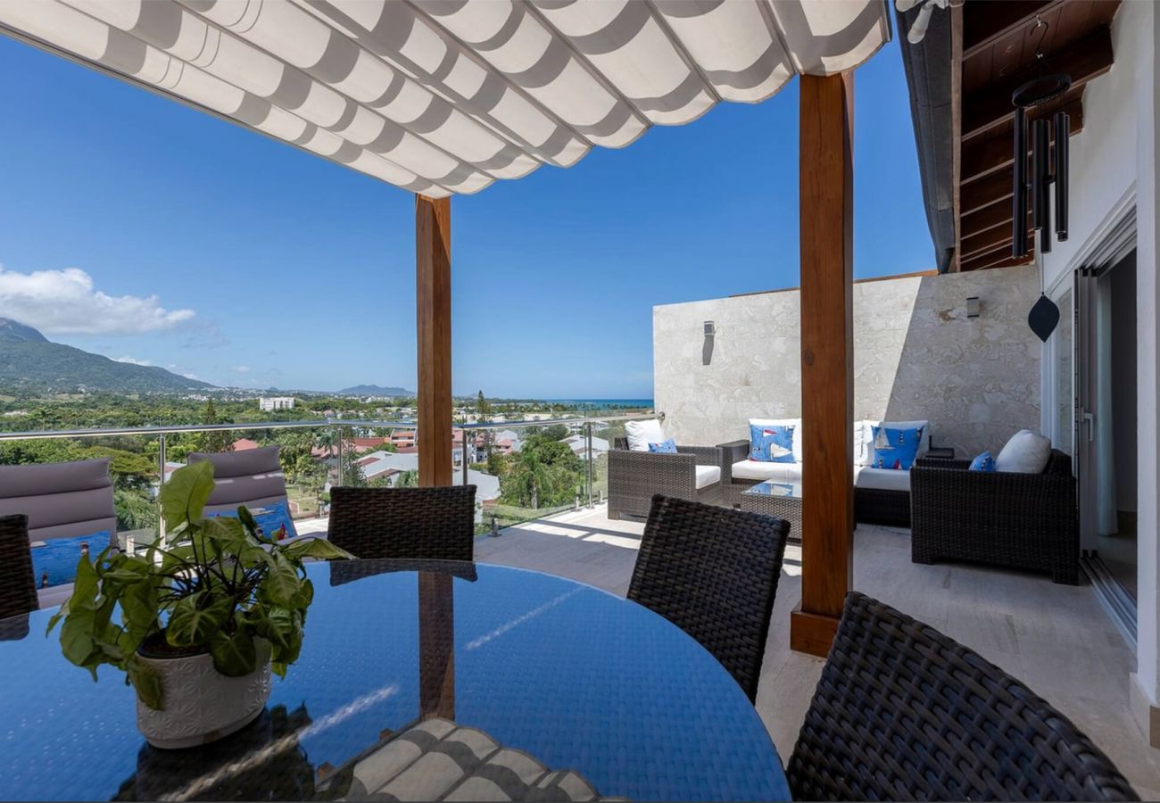 Departamento en Puerto Plata - Penthouse 3 hab. - Vista montaña y mar 