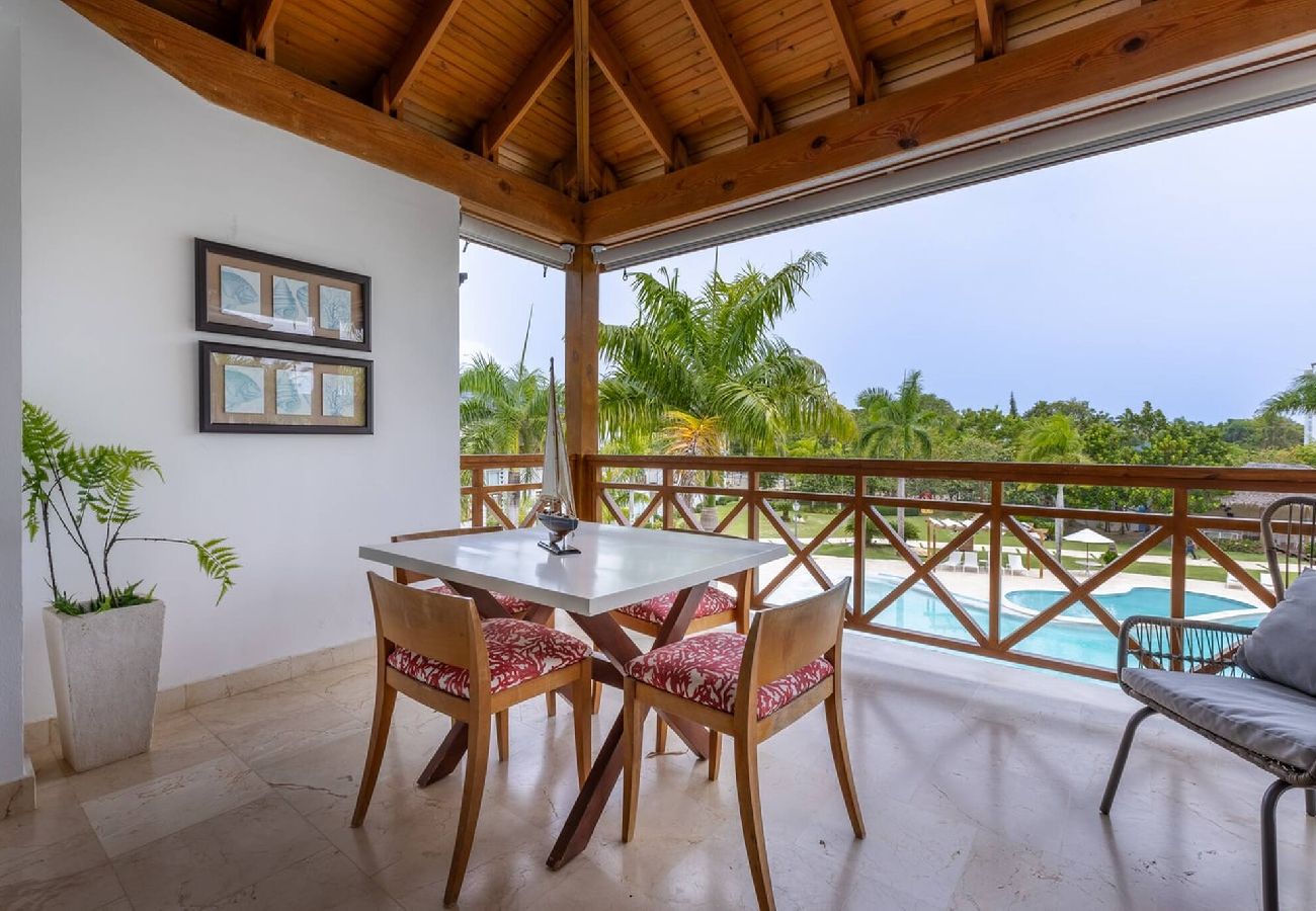 Apartment in Puerto Plata - Riviera Azul - Apt. 2 Bedrooms - Pool View 